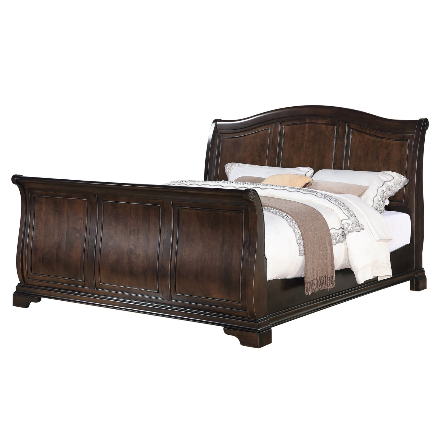 Picket House Furnishings Conley Charcoal Queen Sleigh BedFinishCherry