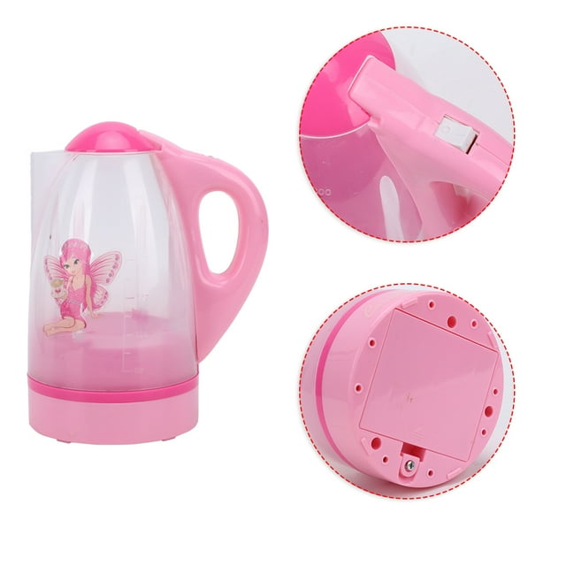 Juguete Kid Electric Kettle, Seguro Fácil De Operar Y Usa Bordes Suaves Mini Hervidor De Agua Eléctrica, Para Niños, Niñas Para Niños