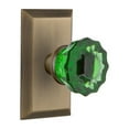 thumbnail image 5 of Nostalgic Warehouse Stucre_Sd_Nk Studio Solid Brass Rose Single Dummy Door Knob - Brass, 5 of 6