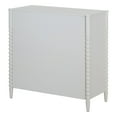 thumbnail image 6 of Spindle 3-Drawer Chest in Engineered Wood Sandcastle Antique White Finish, 6 of 11