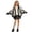 Black, variant on Girls Monarch Butterfly Knit Cardigan Cute Butterflies Wing Cloak Button up Sweaters Long Sleeve Cardigan Crochet Cover Up