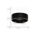 thumbnail image 6 of White Stainless Steel Ring Band Wedding Closed Back, 6 of 6
