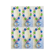 Disney Princess Cinderella Beaded Charm Bracelets / Favors (6ct)