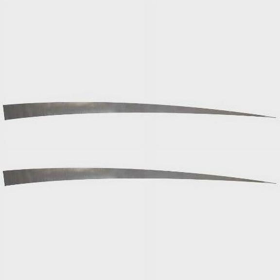 Lund Boat Graphic Decals 2198119 | 1650 Rebel XL Gray (Set of 2)