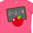 thumbnail image 4 of Inktastic Chalkboard and Apple School Boys or Girls Toddler T-Shirt, 4 of 5