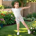 thumbnail image 6 of joogoo Cartoon Motorbikes Girls Lined Shorts Bike Dance Bottoms 10Y, 6 of 7
