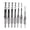 7Pcs A, variant on Durable Hole Drill Bit HSS Mortising Chisels Set Square Hole Drill Bit for Drill 7Pcs B