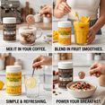 thumbnail image 2 of NUTRIBAS Multi Collagen Powder,  Protein Coffee Creamer, Strawberry Banana Vanilla & Mango Pineapple, 30 Servings, 2 of 9