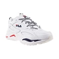 thumbnail image 3 of Fila Men's Ray Tracer Sneakers, White Navy Red, 10.5 M US, 3 of 5