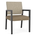 thumbnail image 1 of Pemberly Row Waiting Reception Guest Chair Wood Frame in Brown, 1 of 5