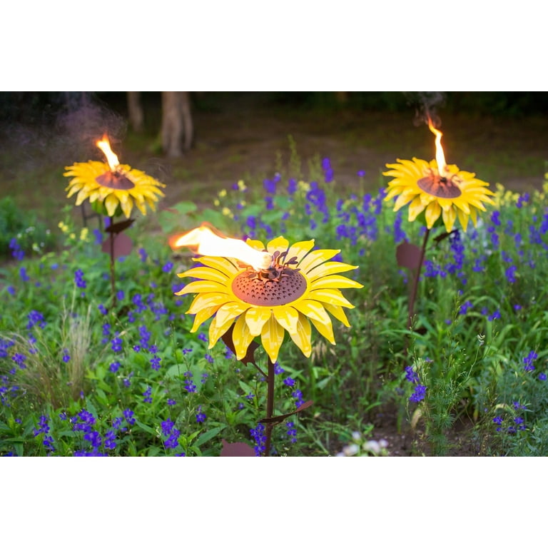 Sunflower Garden with Torch Sunflower Garden with Torch