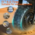 thumbnail image 4 of 6000W(Peak) Dual Motor Cheevalry S11 Pro Adult Off-Road Electric Scooter,11-inch All-Terrain Tires,52MPH Top Speed,60V 43Ah Battery,75 Mile Range, 4 of 8