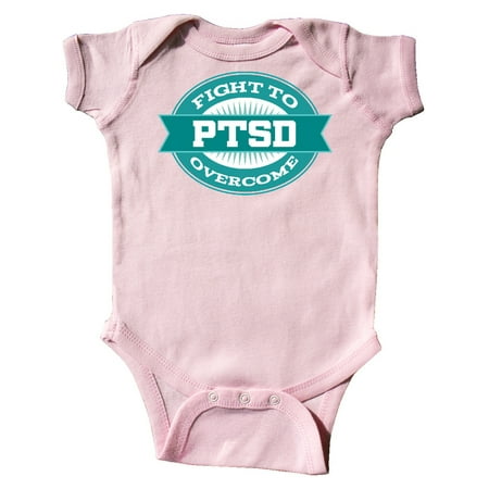 

Inktastic PTSD Awareness Fight Overcome Gift Baby Boy or Baby Girl Bodysuit