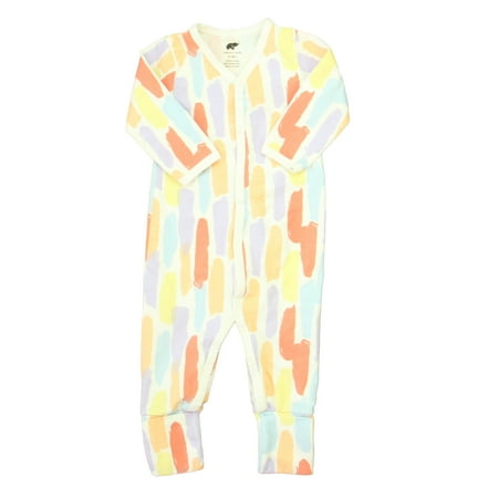 

Pre-owned Monica + Andy Unisex Ivory Multi Long Sleeve Outfit size: 6-9 Months