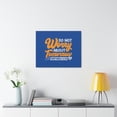 thumbnail image 3 of Scripture Walls Do Not Worry Matthew 6:34 Blue & Orange Bible Verse Canvas Christian Wall Art Ready to Hang Unframed, 3 of 18