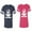 Men Navy / Women Pink, variant on Forever Together Matching Couple Cotton Jerseys (Men Navy / Women Black) (Men S / Women S)