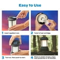 Thermacell Mosquito Repellent Patio Shield Lantern with 12Hour Refill