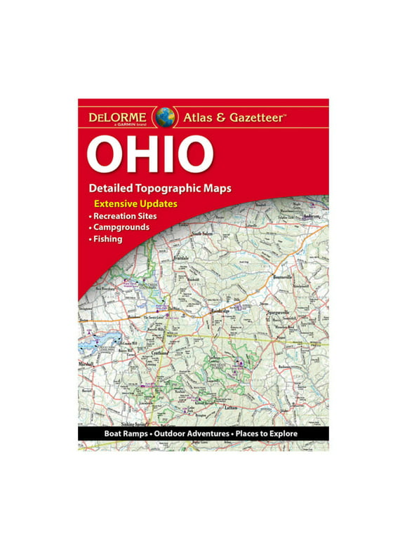 Delorme Atlas & Gazetteer: Ohio (Paperback)