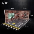 thumbnail image 1 of Diorama 1/32 Car Garage Parking Lot  Model LED Lighting PVC Garage DIY Scene DieCast Car Model For Children  Christmas present, 1 of 5