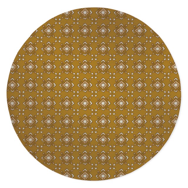 Helm Gold Area Rug by Kavka Designs