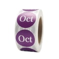 thumbnail image 5 of Month Label Sticker 1 Inch Round Sticker Roll With 12 Colors, 5 of 9