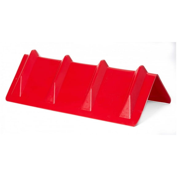 "DC Cargo Mall Red Vee Board Trailer Cargo Load Corner Edge Protector and Truck Tie-Down Strap Guard Bumper Cushion, 8"" x 8"" x 24"""