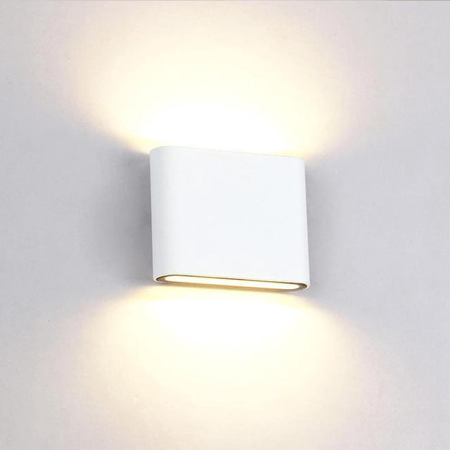 Lámpara de pared LED a prueba de agua Colco Aplique de pared 6W Blanco