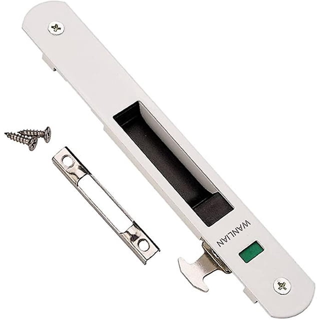 CHAO (Blanco) Cerradura de gancho para ventana corrediza Cerradura de puerta corrediza