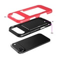 thumbnail image 3 of Asuwish Phone Case for iPhone 17 Air 6.5 inch Wallet Cell Cover with Tempered Glass Screen Protector Slim Credit Card Holder Slot Hard Hybrid Protective i Phone17 i17 17Air Women Men Red, 3 of 7