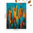 thumbnail image 3 of Qisvanset Mid Century Rainbow Arch Canvas Print 12x16 Inch Hallway Art, 3 of 8