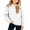 White-Kids Sweatshirt, variant on breaise Girls Casual Long Sleeve Hoodies Cute Oversized Fleece Sweatshirt Cozy Solid Color Sweatshirts