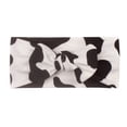 thumbnail image 2 of Baby Girls Bold Leopard Printed Headband Wide Bow Knot Hairband Turban Tying Headwrap Accessories E, 2 of 4
