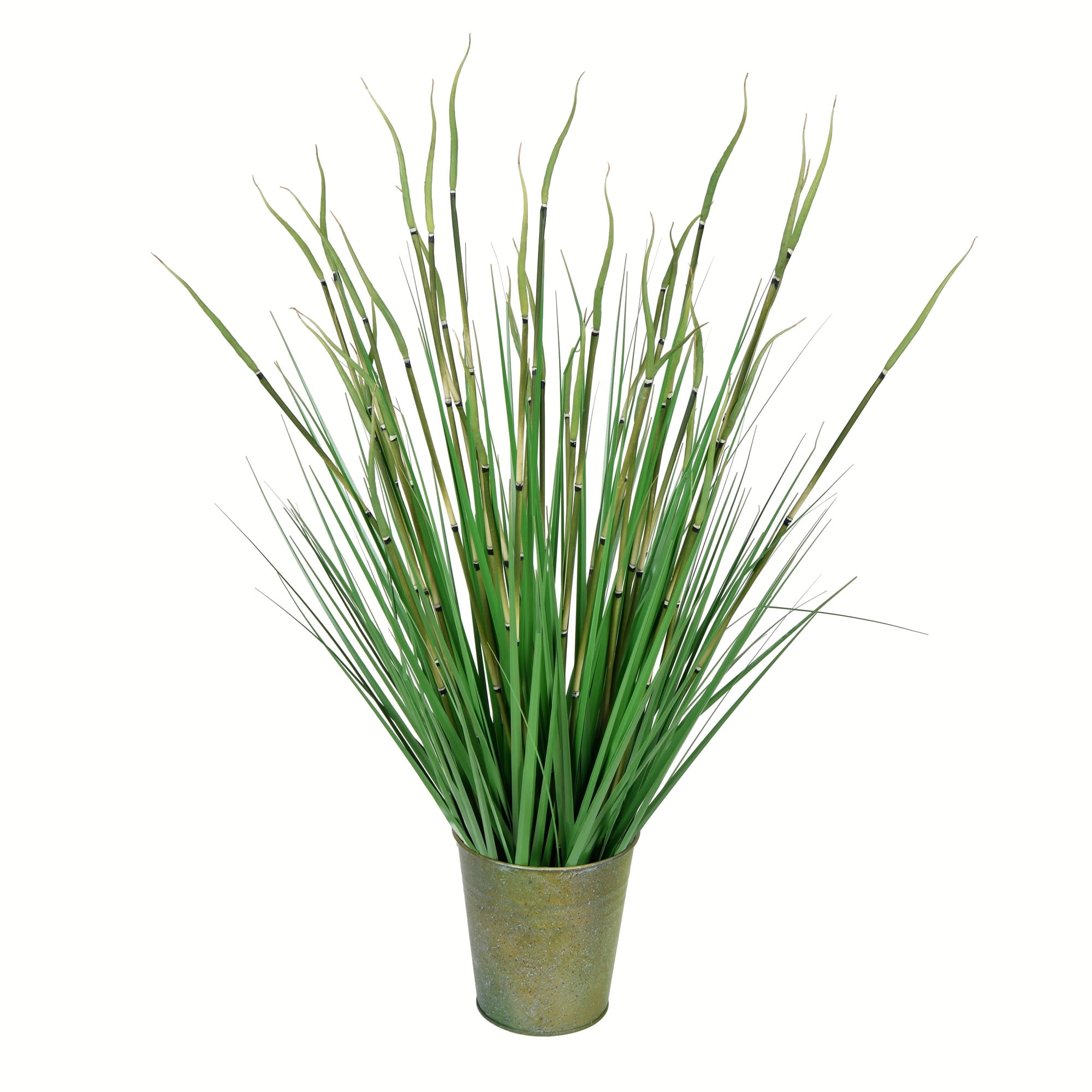 Reed Grass Bush 35cm Green Quick-frozen faithfully Grass Grasses Artificial 