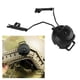 thumbnail image 5 of Adaptador de riel de auriculares de soporte para suspensión rápida de cascos ACH negro 2 piezas Sywqhk Para Estrenar, 5 of 8