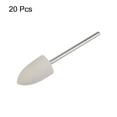 thumbnail image 3 of Wool Felt Mounted Mandrel 10mm x 18mm 1/10 Inch Shank Conical Bits, 20 Pieces, 3 of 6