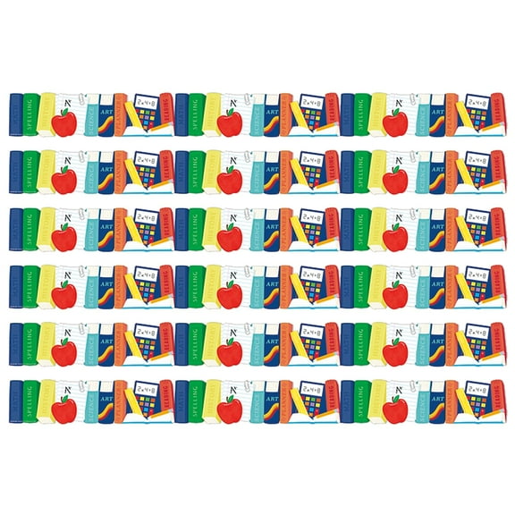 Eureka Books and Tools Extra Wide Deco Trim, 37 Feet Per Pack, 6 Packs