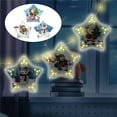 thumbnail image 4 of Cadena de Navidad Luces de estrella Pintura de diamante Decoración para hogar Cortina Patio Comedor Habitación de niños Dormitorio Luz de noche Artes - 1 Estilo 1, 4 of 8