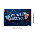 thumbnail image 3 of Blue Watercolor Backdrop Banner with Balloons Stars Decors for Farewell Party, Photo Booth Background, Event Decorations, Celebration Supplies, Party Props, 3 of 8