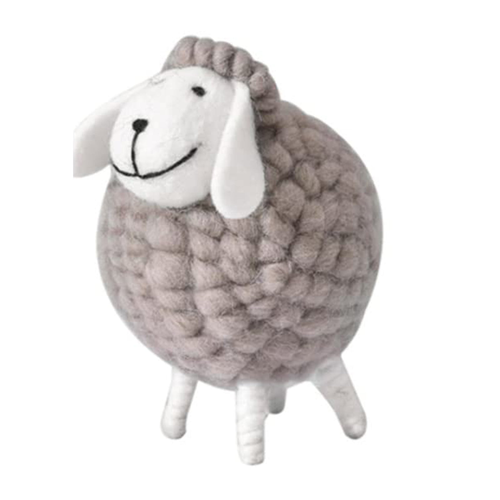 Stuffed Lamb Farm Village Handmade Plush Animal Sheep Soft Toy 