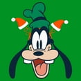 thumbnail image 2 of Boy's Mickey & Friends Goofy Christmas Ears Graphic Tee Kelly Green Small, 2 of 4