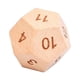 thumbnail image 1 of 2 Dados De Madera D12 Para Juegos De Mesa PRG Juego De Dados Para Fiestas CUTICAT Dados de juego de mesa, 1 of 7