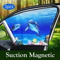 thumbnail image 1 of Universal Car Window Shade, 2 Pack Car Window Sun Shade, Sun Glare, UV Rays and Privacy Protection for Toddler Kids Baby Adult, 1 of 7