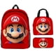 thumbnail image 1 of Mario bros bag Bowser Princess Peach bag pencil case lunch bag for elementary student., 1 of 4