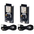 thumbnail image 1 of Freenove Placa ESP32-WROOM (Paquete de 2) (Compatible con Arduino IDE), conexi&oacute;n inal&aacute;mbrica integrada, c&oacute;digo Python C, Tutorial detallado, proyectos de Ejemplo, 1 of 6