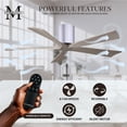 thumbnail image 7 of Matthews Fans - Irene-5H 5-Blade 42 Inch Flush Mount Ceiling Fan In Contemporary, 7 of 7