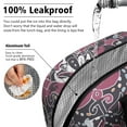 thumbnail image 5 of Reusable Paisley Lnsulated Lunch Bag for Women & Men-Leakproof Water-Resistant Cooler Tote,Large Capacity(10.6x8.7x6.3in)for Work,Office,Travel,Picnic,Beach., 5 of 7