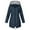 Dark Blue, variant on Womens Rain Jacket With Hood Lightweight Long Sleeve Windbreaker Zip Up Drawstring Raincoat With Pockets Tint Windbreaker Jackets Rain Coat Water plus Size Vests Cute Fall Dresses Women Juniors Rain