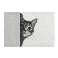 thumbnail image 7 of Yayeee Bath Rug for Bathroom Floor Non Slip Rectangle Fluffy Soft Absorbent Mat, 16"x24", Black Cute Cat, 7 of 7