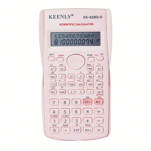 LNGOOR Calculatrice Scientifique une Pièce Examen Étudiant Collège Fonction Comptabilité Électronique Ordinateur Finance Examen Diplômé Examen d'Entrée