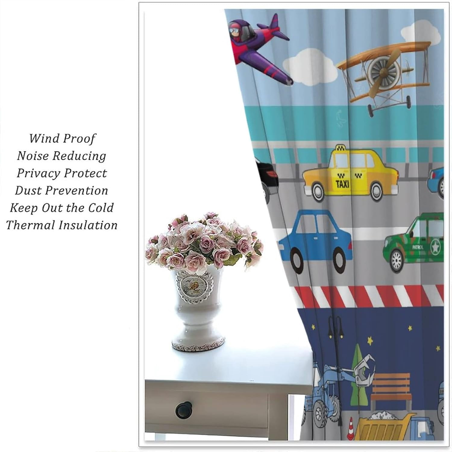 Boys Sports Curtains Sneaker Shoes Cool Colorful Graffiti Bedroom Window Drapes for Teen Kids Printed Living Room Window Treatment Fabric 2 Panels 42Wx45H Inch Decor